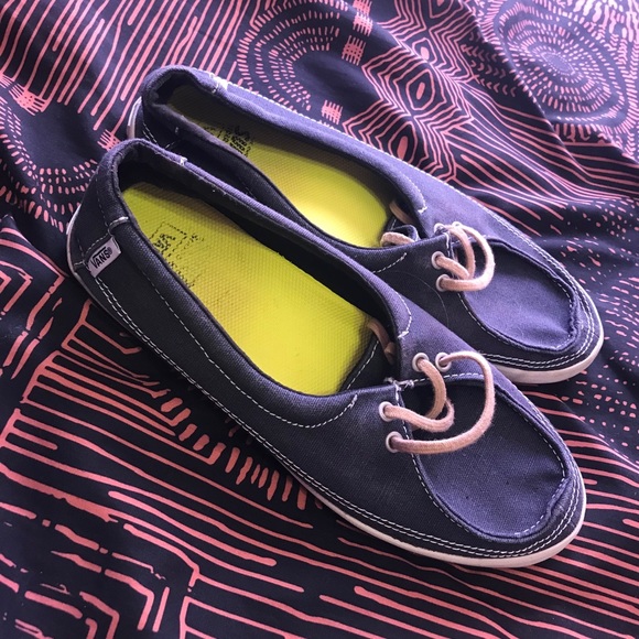 Navy Blue Vans - Picture 1 of 3